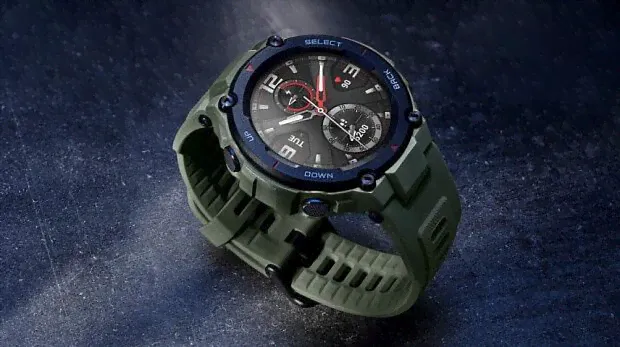 Умные часы Amazfit T-Rex (Green/Зеленый)-3