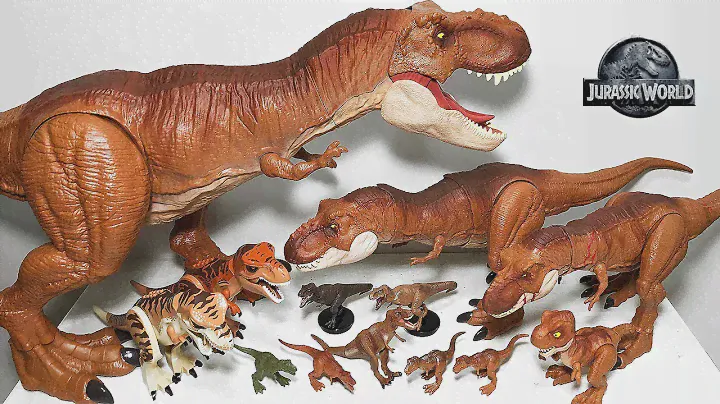 My T-Rex Collection - Jurassic World Fallen Kingdom Dinosaur & Action Figures