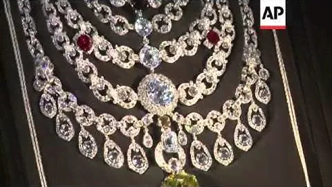 More than 600 pieces of Cartier jewelery are on display at the Grand Palais in Paris, showcasing the