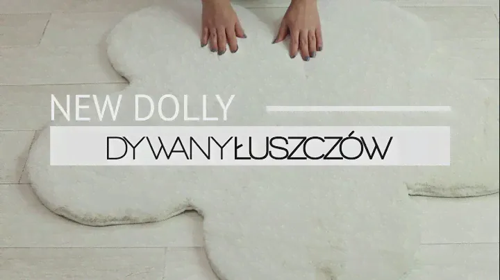 NEW DOLLY - shape carpets, rugs collection - rabbit fur imitation dywanyluszczow.eu