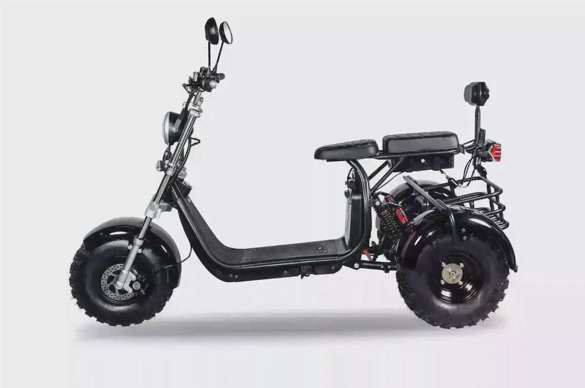 Электроскутер Minako Rex 2000w 40ah (зеленый, белый, желтый, черный)-0