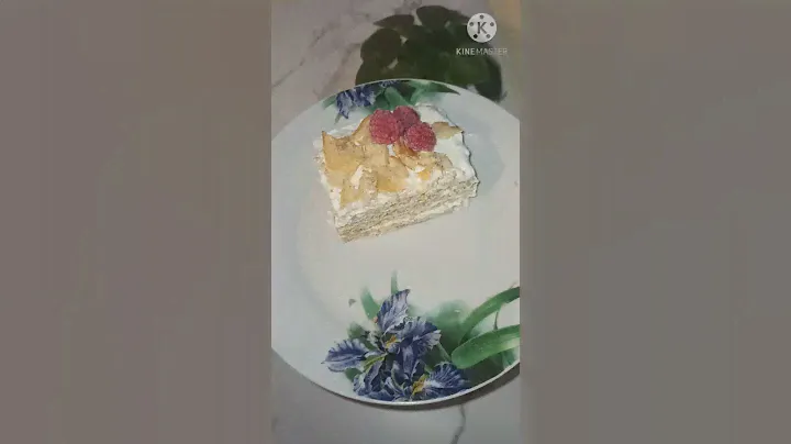 Лёгкий лимонный бисквит с лимонным кремом!! ПП! Без сахара! Без масла!