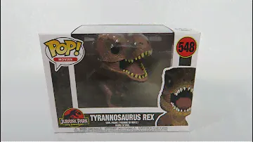 Funko Pop Vinyl Jurassic Park Tyrannosaurus Rex Unboxing
