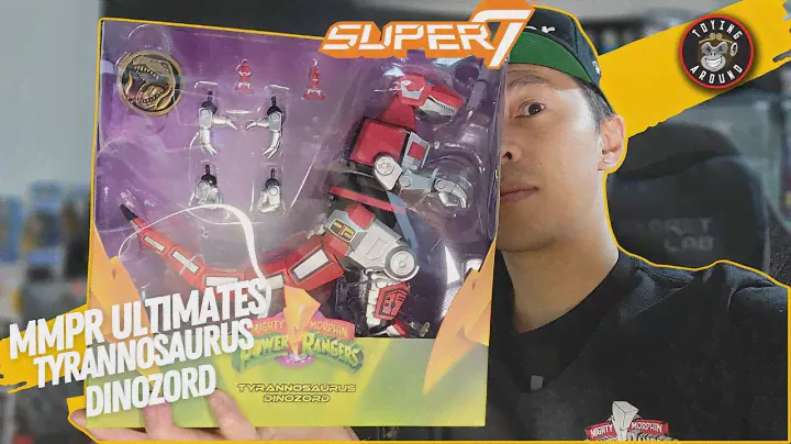 Power Rangers T-Rex Zord by Super7 is here! Unboxing and reviewing ULTIMATES Wave 1 Zord! #mmpr