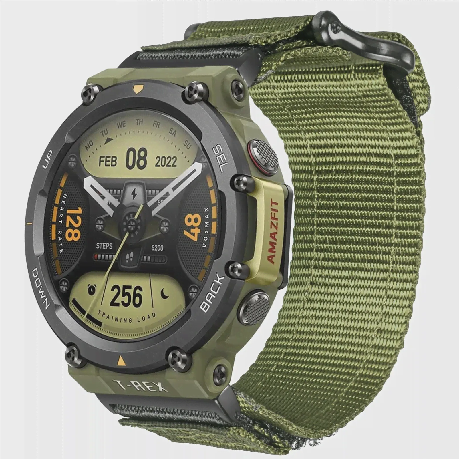 Нейлоновый ремешок для часов Hemsut для Amazfit T-Rex, 2 сменных ремешка для Amazfit T Rex Pro-0