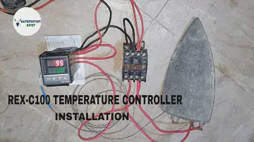 How to Install Temperature Controller Relay Type Rex c100