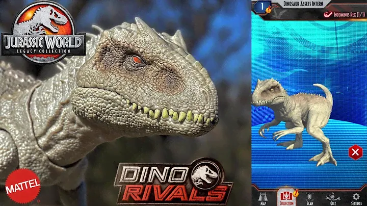 DESTROY N' DEVOUR INDOMINUS REX TOY REVIEW - DINO RIVALS- JURASSIC WORLD LEGACY COLLECTION #jurassic