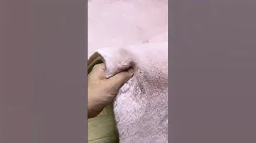 Пушистый ковер с мягким длинным ворсом Rabbit Rex Blush