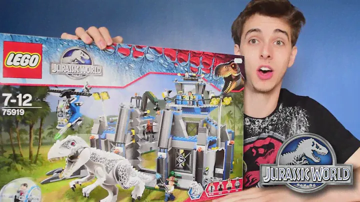 INDOMINUS REX!! - Indominus Rex Breakout Jurassic World Lego Set - Review/Build