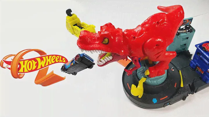 Hot Wheels GWT32 - City T-Rex Attacke Хот Вилс Тиранозавр Рекс