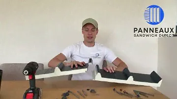 Comment visser un panneau sandwich de toiture