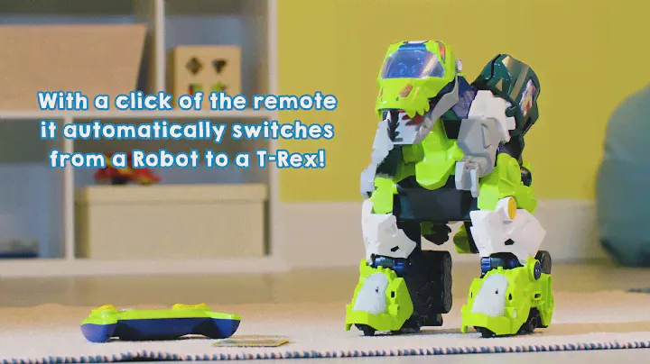 Switch & Go Dinos Overseer the T-Rex | Demo Video | VTech