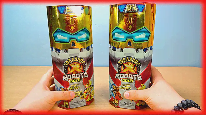 Treasure X Robots собираем роботов