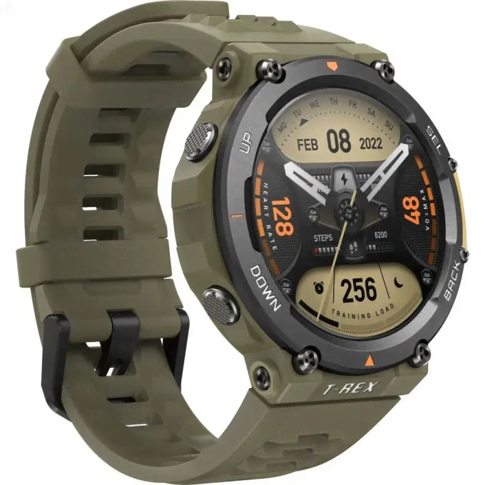 Смарт-часы AMAZFIT T-REX 2 A2170 зеленые AMF-6972596105084-2