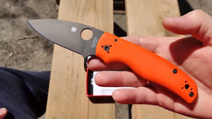 Первый взгляд Spyderco Shaman CTS-XHP C229GPORBK