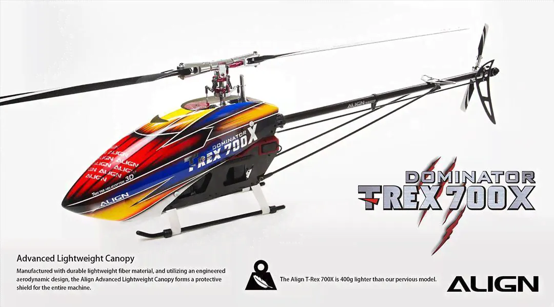 Align T-Rex 700X Dominator Super Combo : RH70E23XT