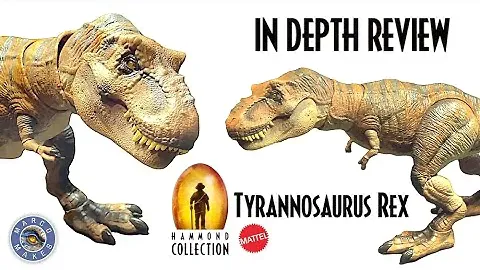 IN DEPTH REVIEW of the Hammond Collection Tyrannosaurus Rex by Mattel Jurassic World Collectors Line