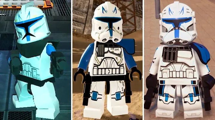 Captain Rex Evolution in LEGO Star Wars Games