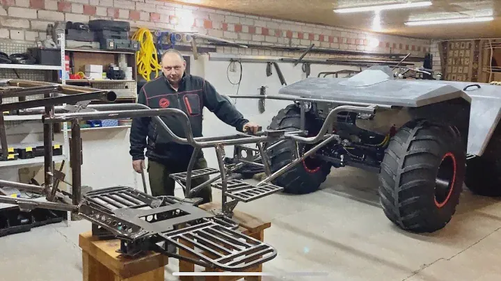 Рама квадроцикла T-REX. Новости из мастерской.