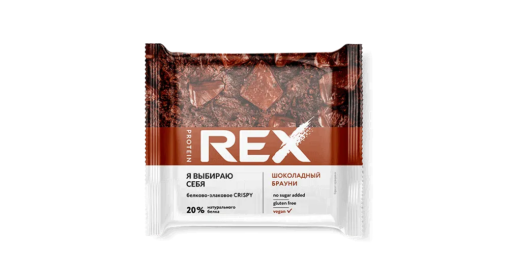 Хлебцы протеино-злаковые ProteinRex "Шоколадный брауни"