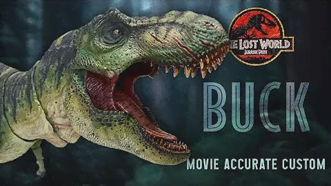 The Lost World Jurassic Park Hammond Collection Buck Custom (Extreme Movie Accuracy!)