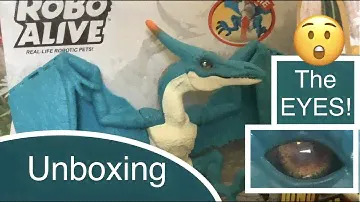 ZURU Robo Alive Dino Action Pteradactyl  Unboxing, Demonstration & Review #dinosaur #pterodactyl