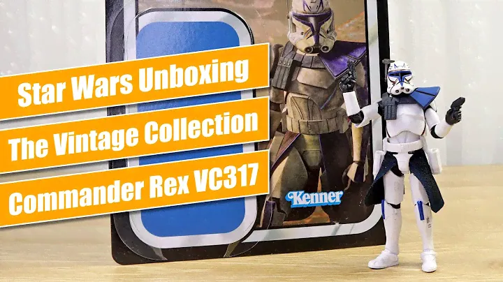 Clone Commander Rex VC317 (Bracca Mission) 3.75" Figure - Star Wars TVC Unboxing