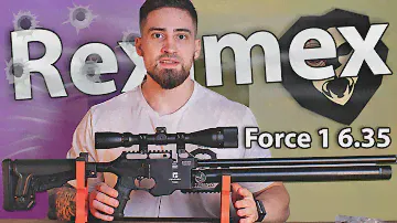 PCP Reximex Force 1 6.35 мм (3 Дж, пластик) видео обзор