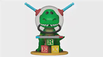 Disney Toy Story Funko Pop Rex Deluxe Figure Unboxing and Review