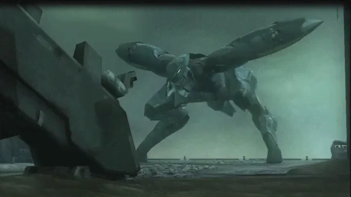 Metal Gear Solid 4: Guns of the Patriots (PS3) Metal Gear Rex VS Metal Gear Ray HD 720p