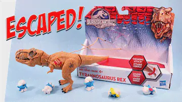 Jurassic World Tyrannosaurus Rex Bashers & Biters & Smurf Killer