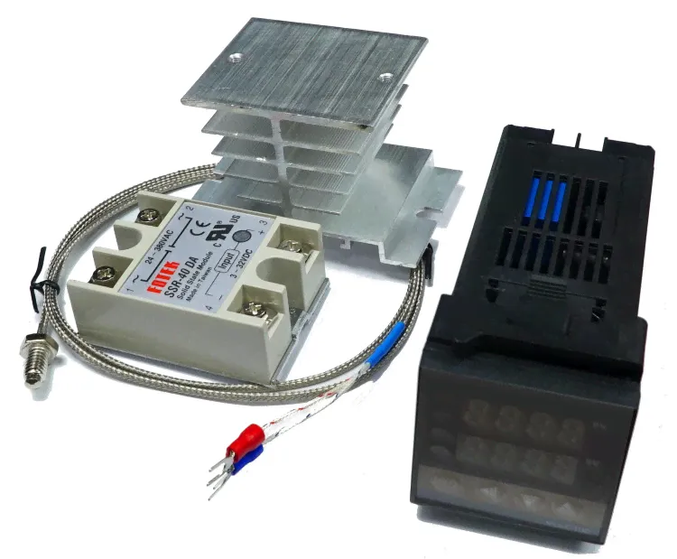 Терморегулятор REX-C100 + SSR40DA-0