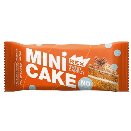 Protein REX Mini Cake 40г Морковный тортик