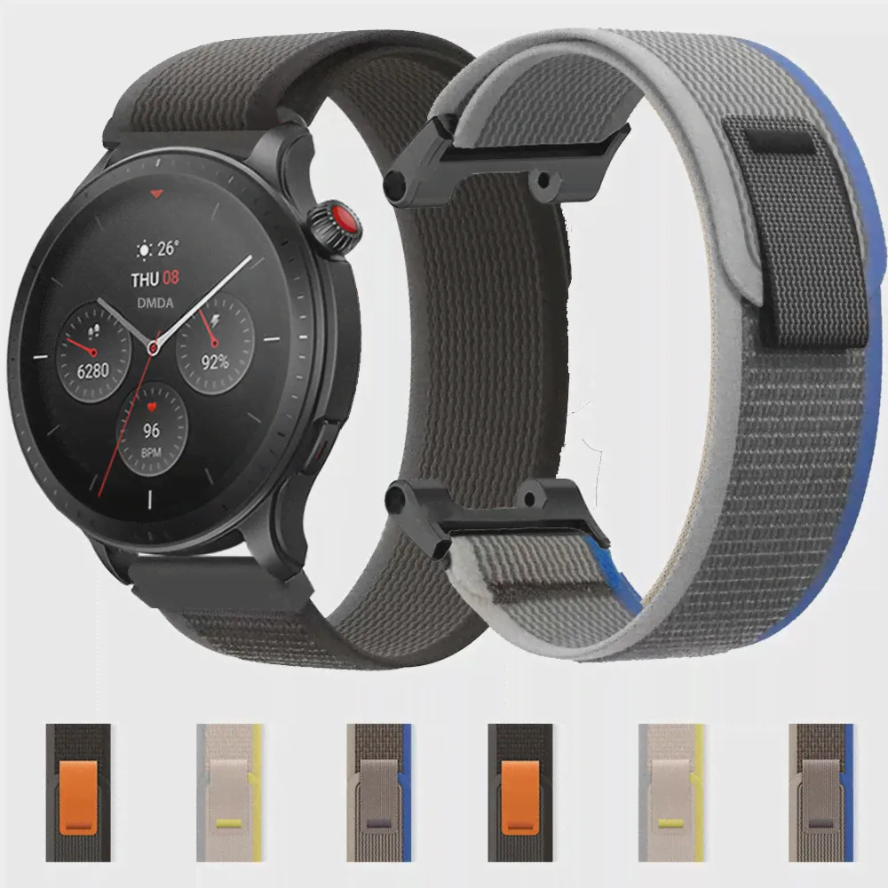 Нейлоновый Ремешок Trail Loop Для Смарт-часов Huami Amazfit T-REX 2, Спортивный Браслет Для Xiaomi Amazfit T-Rex/T Rex Pro 2 Correa