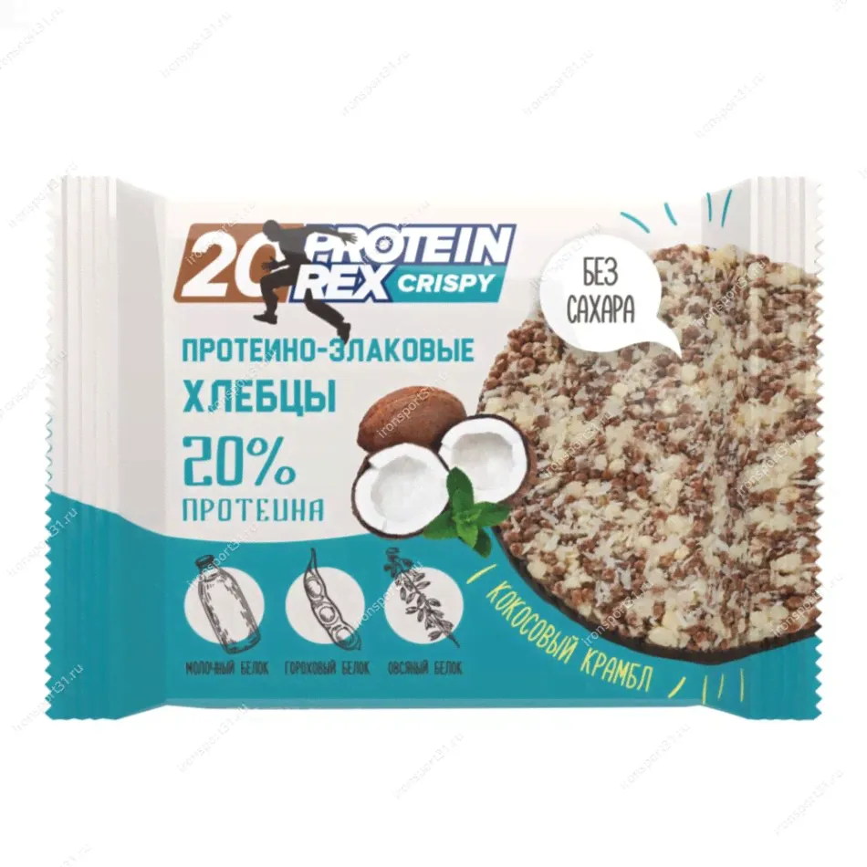 Хлебцы протеино-злаковые 20 ProteinRex Crispy 55 гр