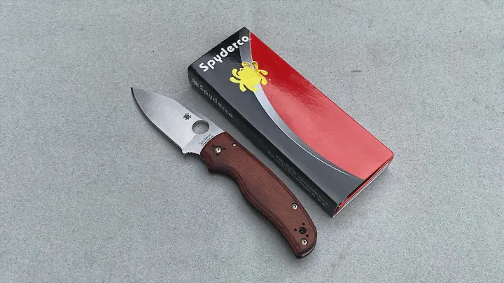 TreeRex Spyderco Rex 45 Shaman Unboxing and First Impressions!