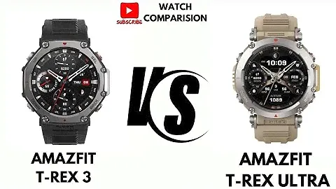 Amazfit T-Rex 3 vs Amazfit T-Rex Ultra