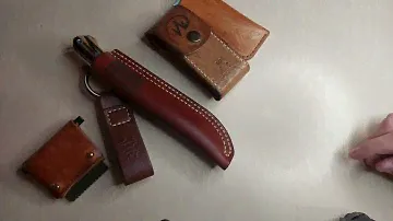 Мультитул Letherman Wave+ и чехол из кожи для него
