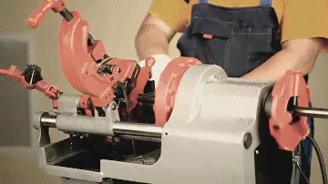 Резьбонарезной станок ZPM 50 (Стационарный электрический винторез)