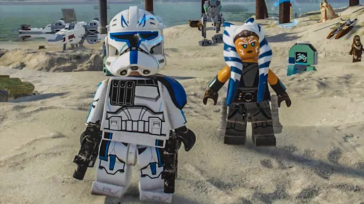 Captain Rex Gameplay in LEGO Star Wars: The Skywalker Saga (The Clone Wars Character Pack) HD