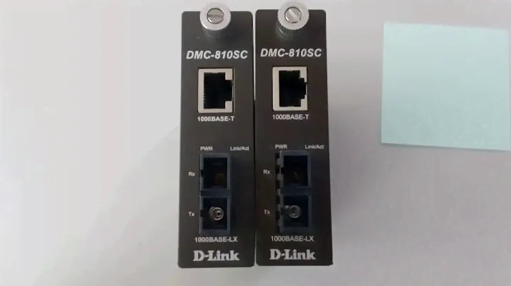 Отличие Медиаконвертеров DMC-810SC
