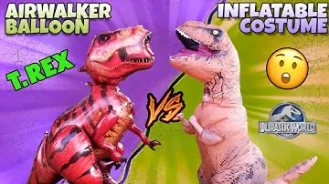 Inflatable Halloween Costume T Rex & Giant Dinosaur Airwalker BALLOON 2019 Target Sale
