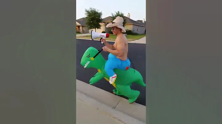 Inflatable Dinosaur Costume