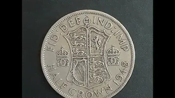 FID DEF IND IMP HALF CROWN 1948 .