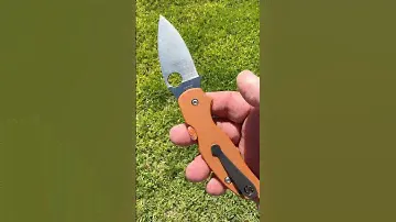 My Spyderco REX121 Sage 5 knife is so good with an Orange Krush CME & Dark Abyss LynchNW Ti clip!