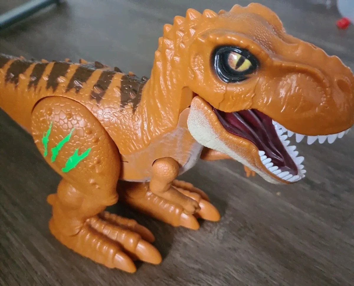 ZURU Robo Alive T-Rex Dinosaur Toy Battery Operated - Excellent condition-0