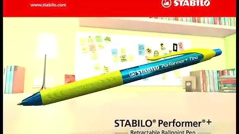 STABILO Performer+автоматическая шариковая ручка