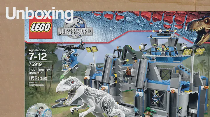 Unboxing The Jurassic World LEGO Indominus (75919) Figure (13+)