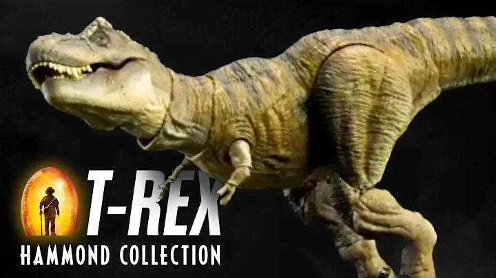 TYRANNOSAURUS REX Hammond Collection Figure Showcase by Mattel Jurassic World / collectjurassic.com