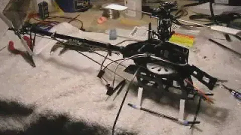 Trex 250 build
